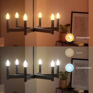 Philips Hue White Ambiance kaars E14 5W 350 lumen