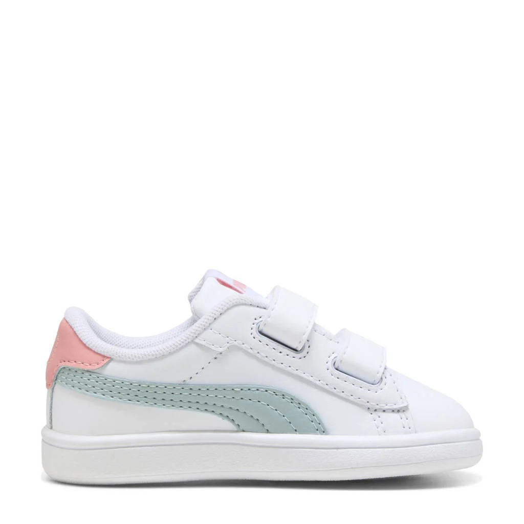 Puma Smash 3.0 L Vsneakers wit/mintgroen/roze
