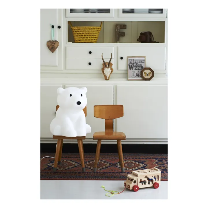Mr Maria Veilleuse Nanuk ours polaire | Blanc