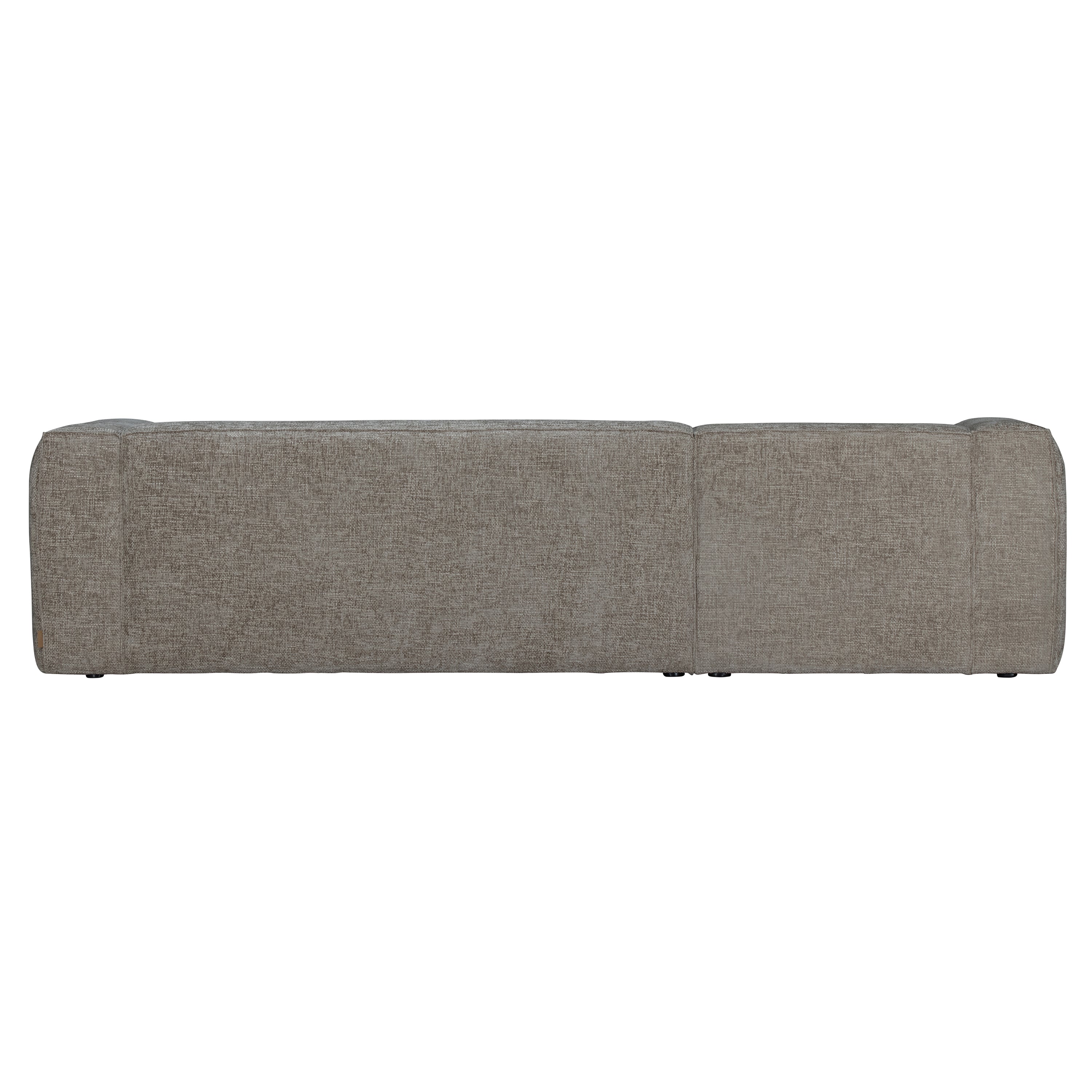 WOOOD Bean Hoekbank Links - Polyester - Travertin