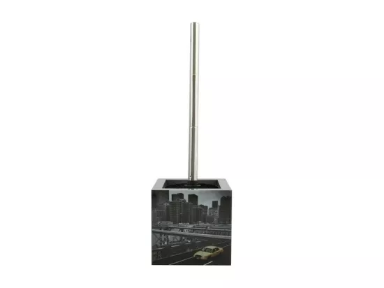 Brosse Wc avec support MDF & Inox New York MSV
