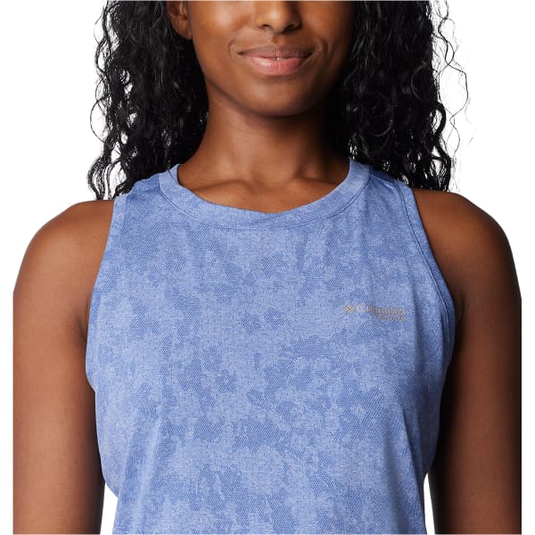 Débardeur randonnée COLUMBIA W BLUEBIRD CANYON TANK EVE POPFLORID JAQUARD