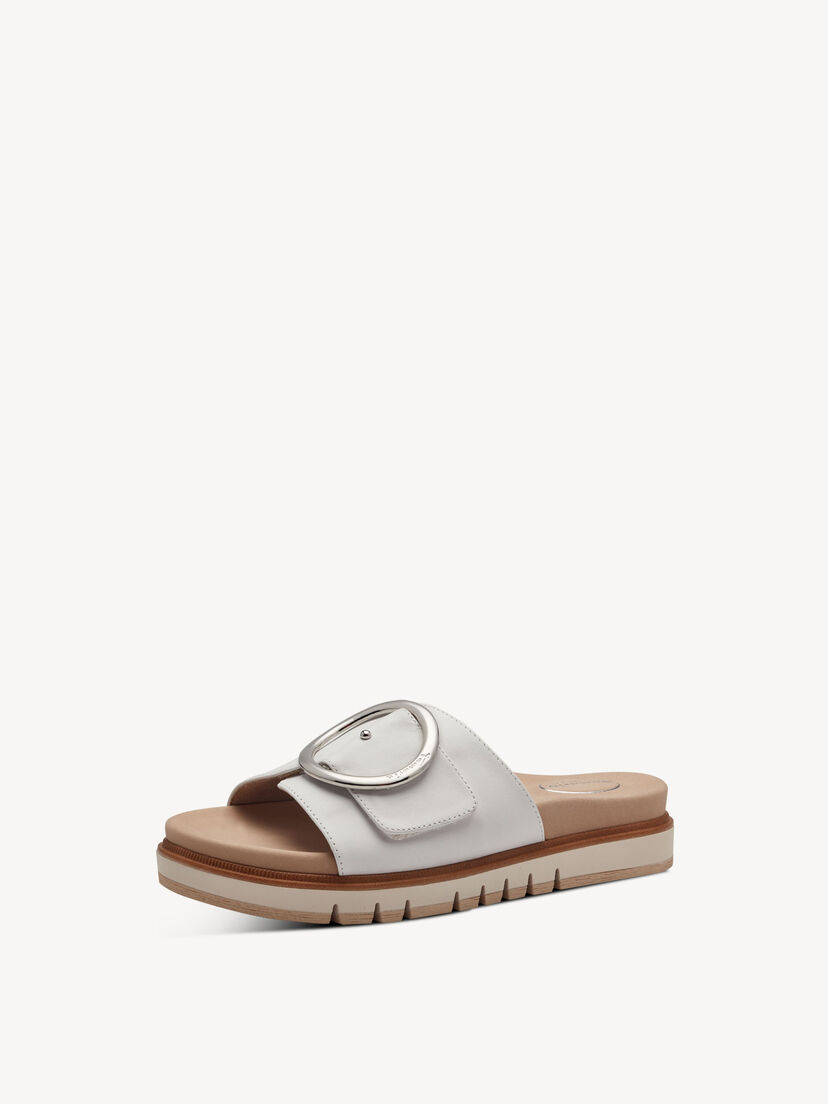 Leren Slipper - wit