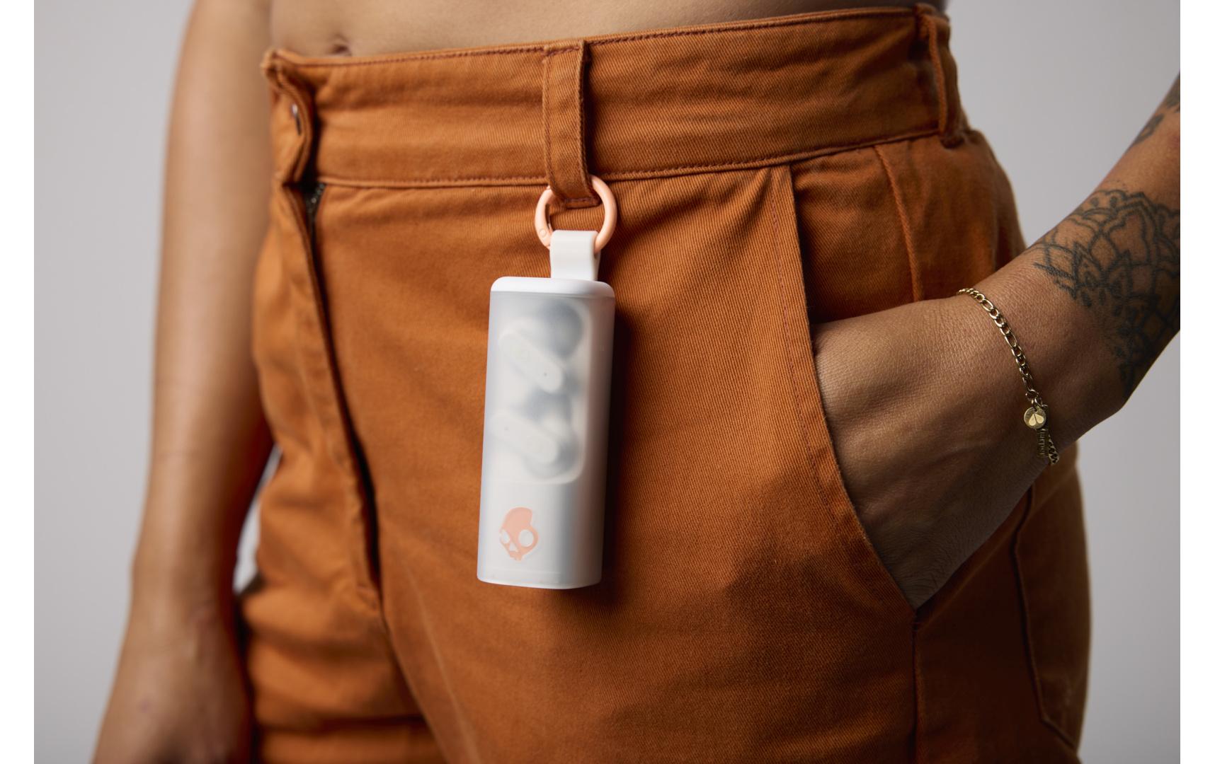 True Wireless In-Ear-Kopfhörer Dime Evo WeissTrue Wireless Earbuds mit Clip-Case