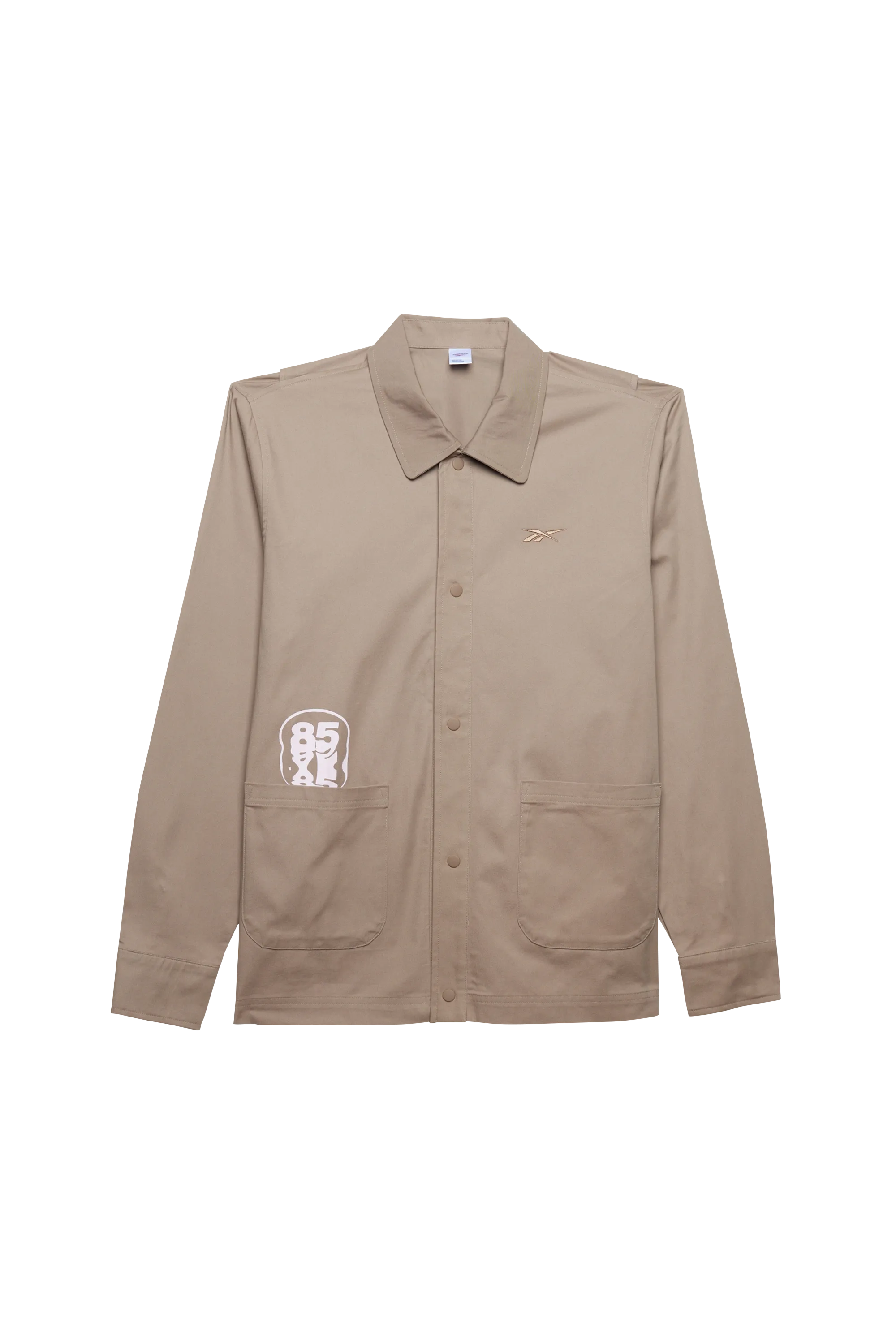 REEBOK Chemise CL SKATE SHIRT Marron