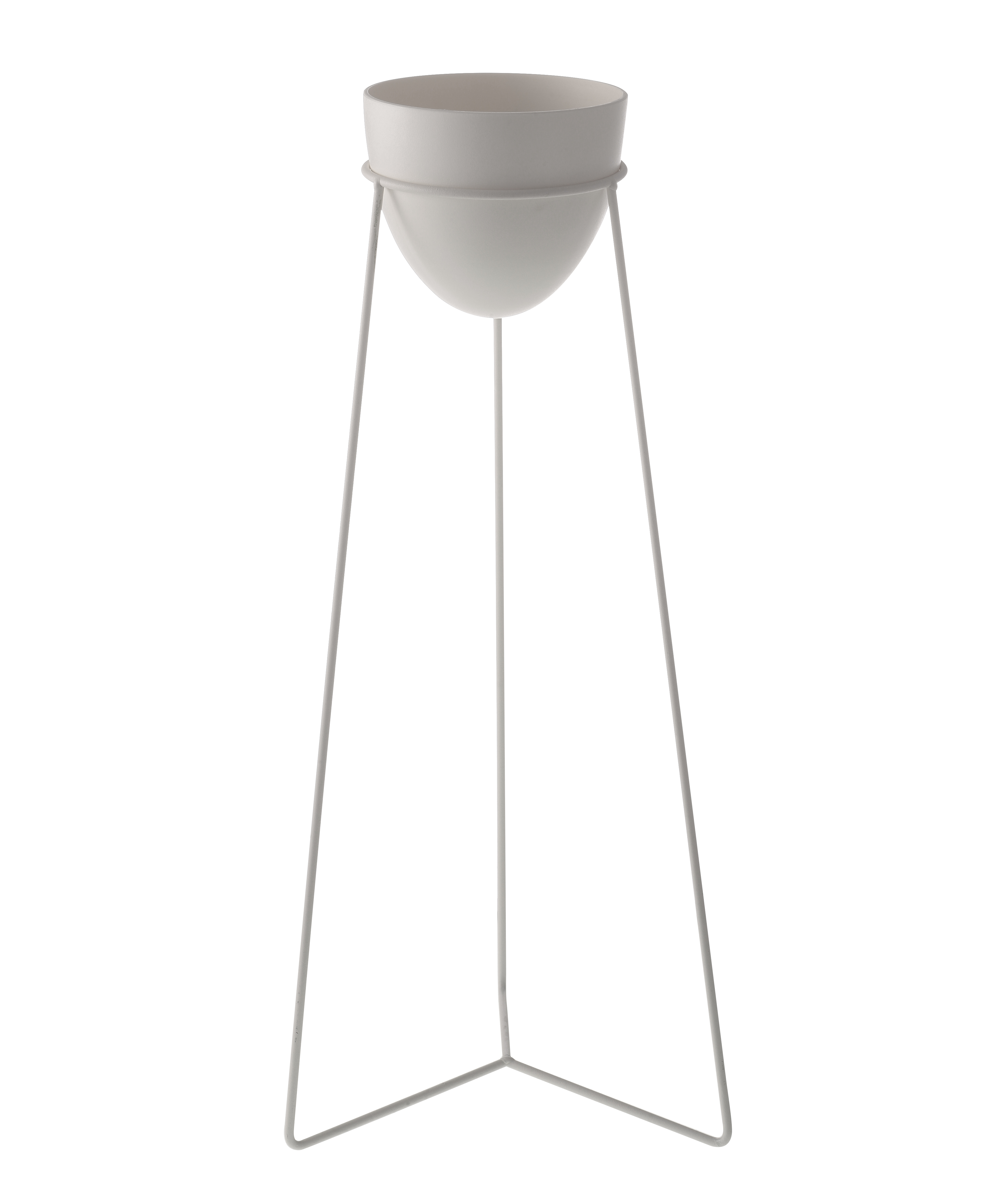 Sina blomsterpotte Hvit 65 cm