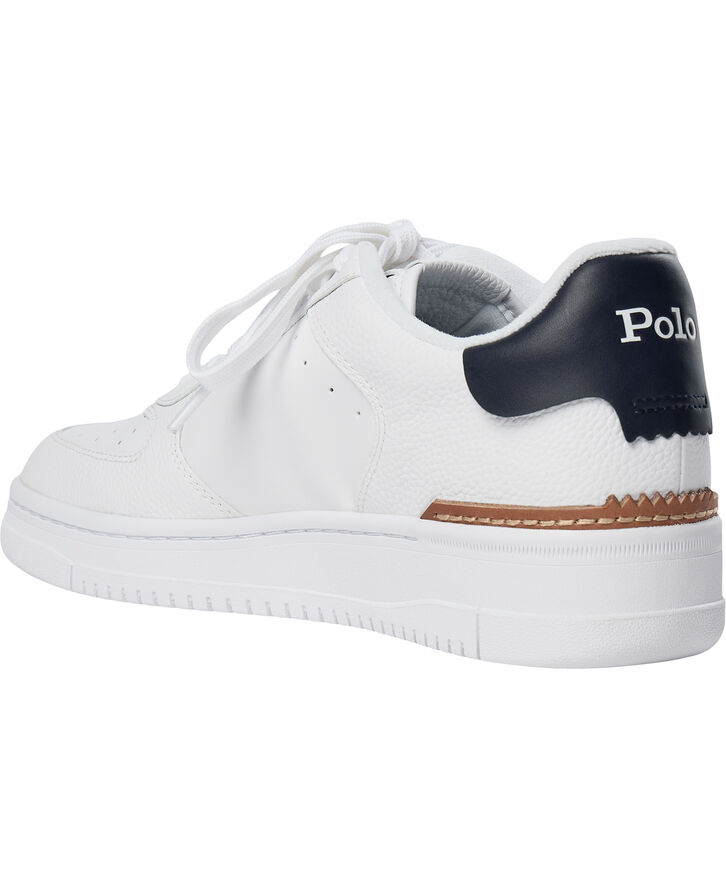 Polo Ralph Lauren Masters Court Leather Sneaker White/navy pp