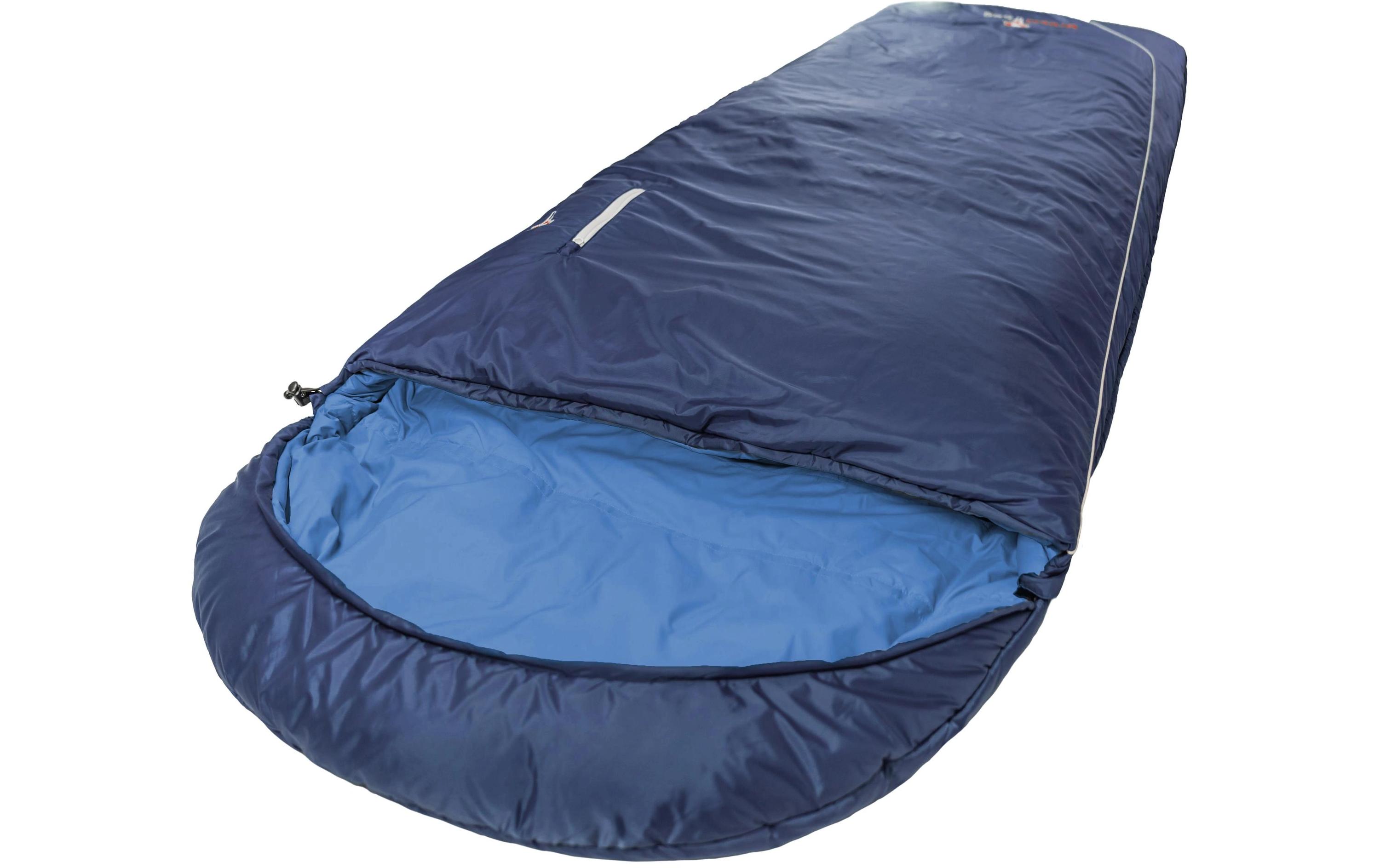 Schlafsack Biopod Wolle Goas Cotton Comfort Night Blue<br>Hochwertiger feuchtigkeitsunempfindlicher Deckenschlafsack