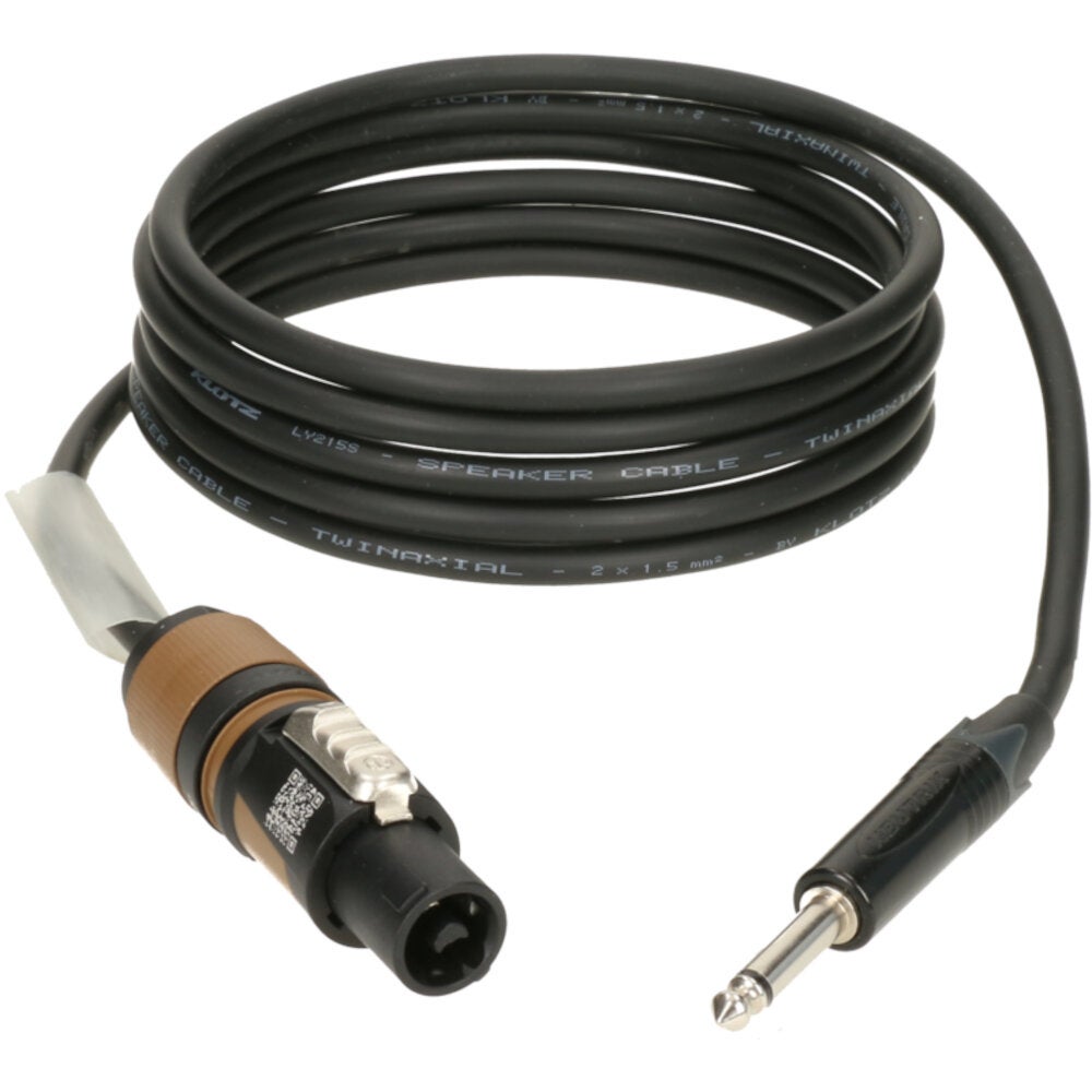 Klotz SC1-L2FP0100 luidsprekerkabel speakon - jack 1 meter