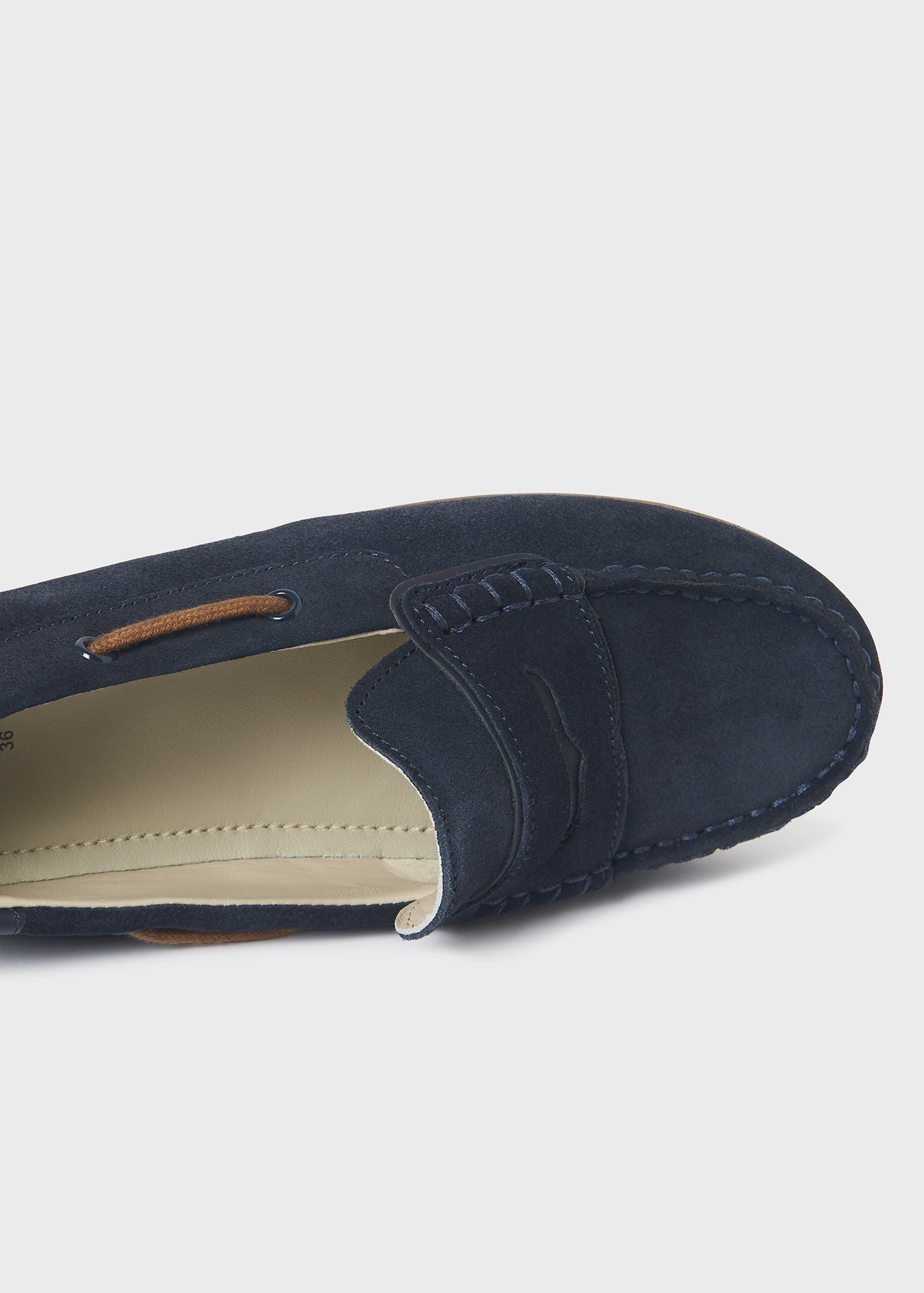 Mocassim de couro para meninos
