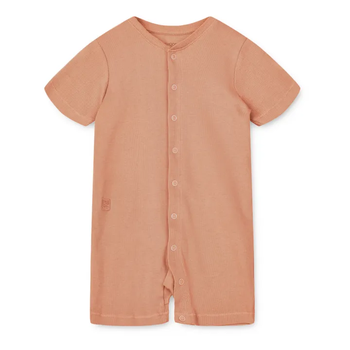 Liewood Combishort Pyjama Coton Bio Bilbao | Vieux Rose