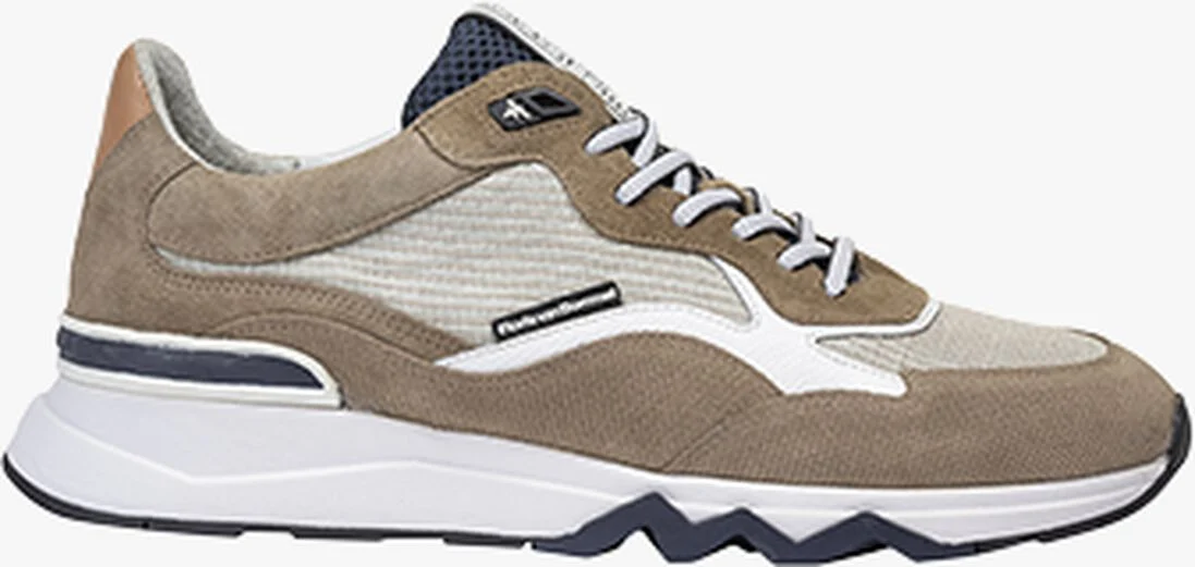 FLORIS VAN BOMMEL bruine floris van bommel lage sneakers sfm-10163