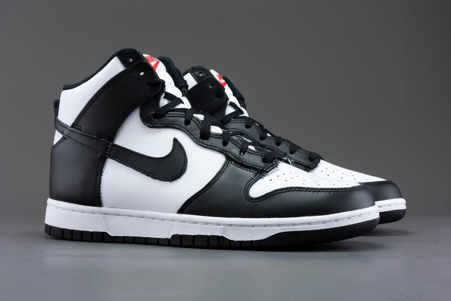 Nike Dunk High Retro Basketball Schoenen white black total orange maat: 46 beschikbare maaten:41 42.5 43 44.5 45 46 47.5 45.5 47 40.5 38.5