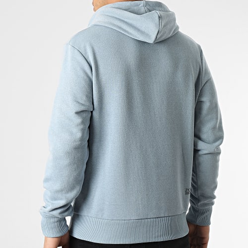Sweat Capuche Sergio Bleu Clair Chiné