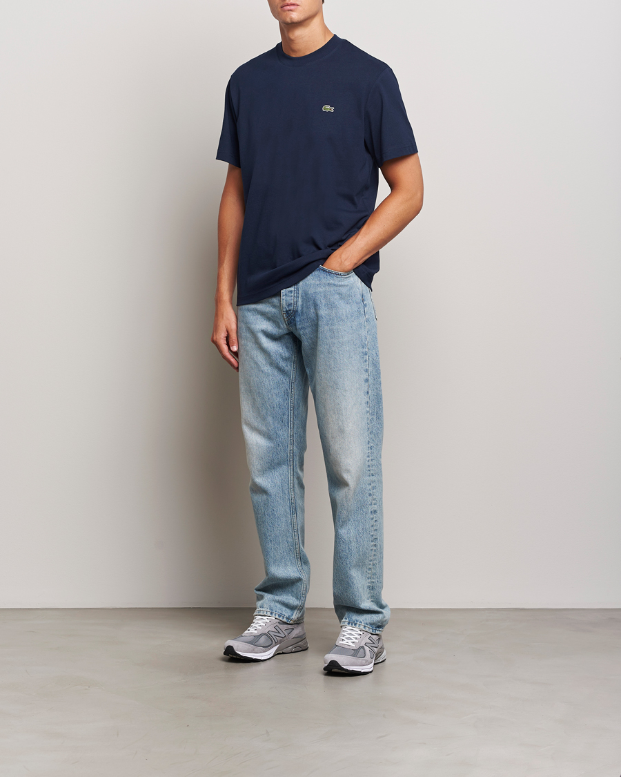Lacoste Crew Neck T-Shirt Navy