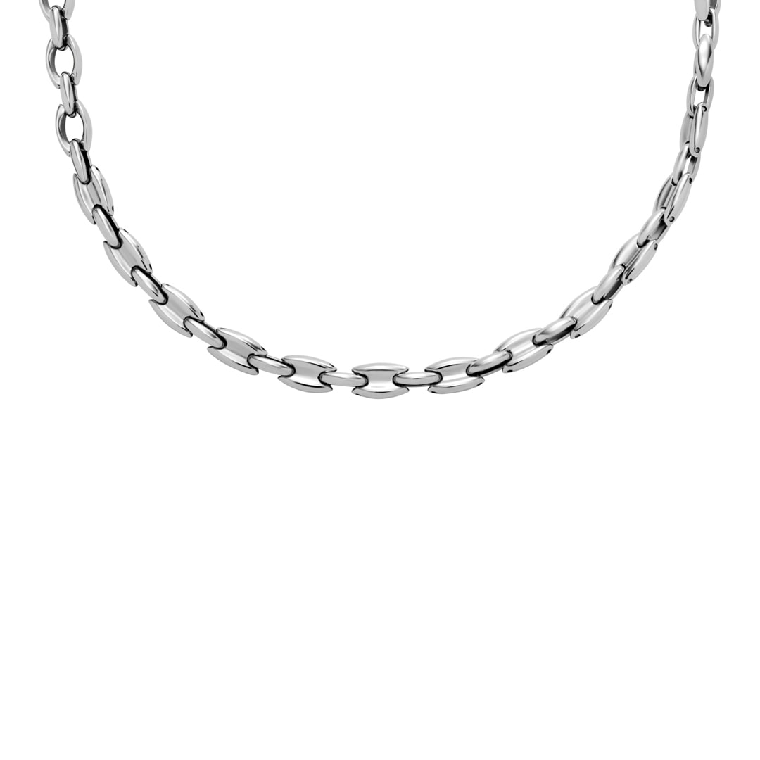 Diesel Kette Metamorph Silbrig