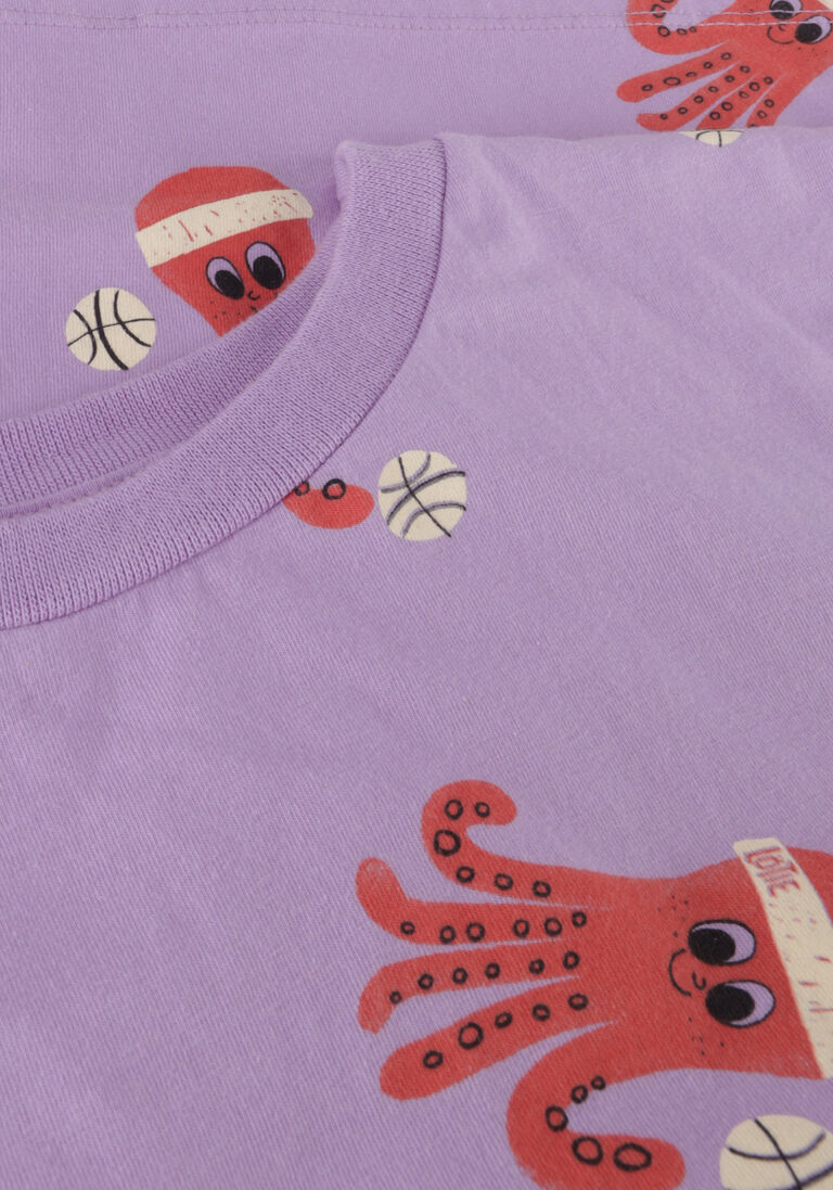 L\u00D6TIEKIDS lila l&ouml;tiekids t-shirt s24-123-09