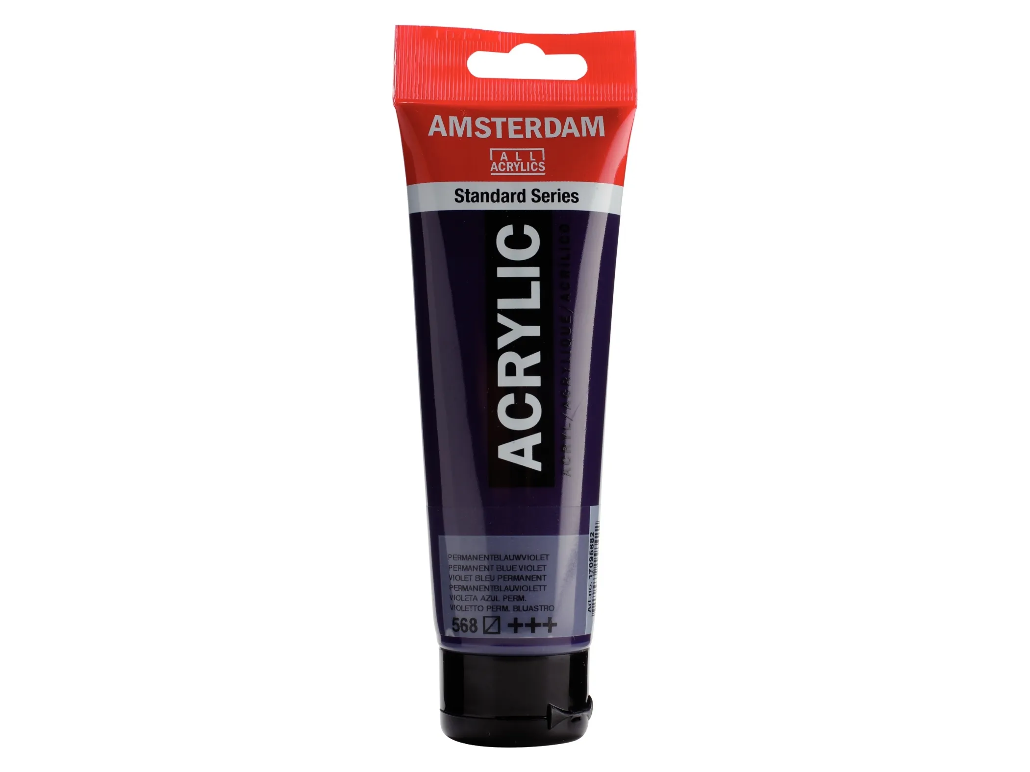 Amsterdam Standard Series Akrylrør 120 ml Permanent Blue Violet 568