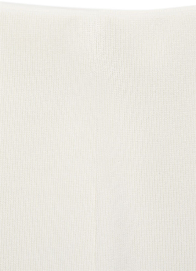 MANGO Corduroy straight trousers Light beige