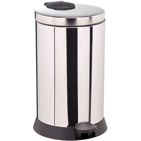 Poubelle Magic 20l inox brillant
