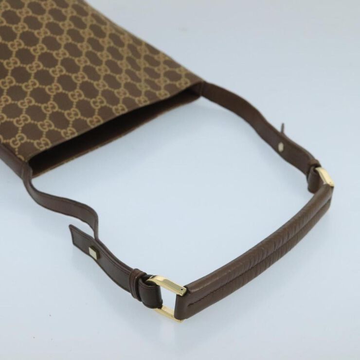 Gucci Vintage Gucci Shoulder Bag Brown