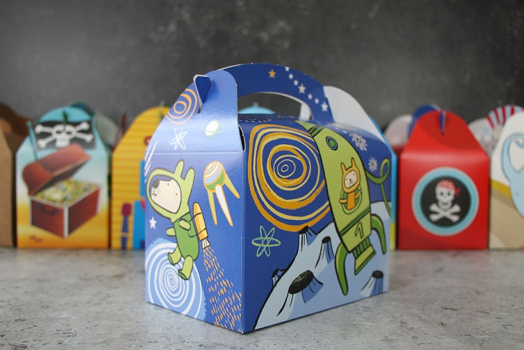 Kids Menuboxen Astronaut