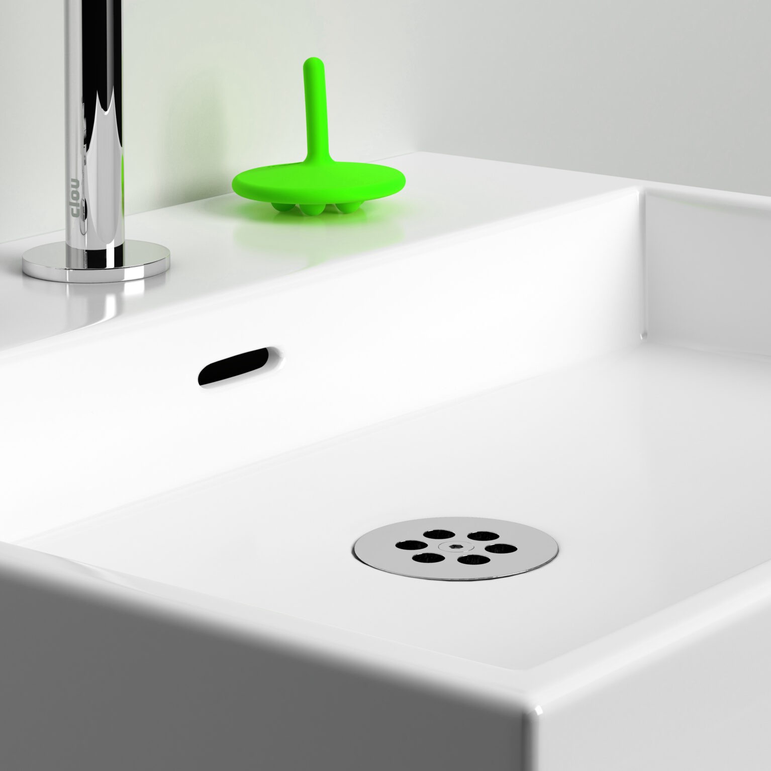 Clou Wash Me siliconen waterstop groen