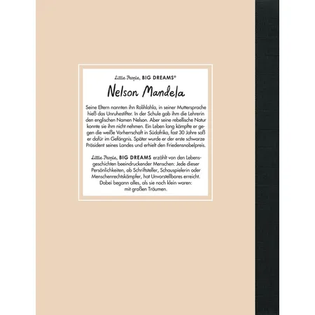 Suhrkamp Verlag Little People, Big Dreams - Nelson Mandela