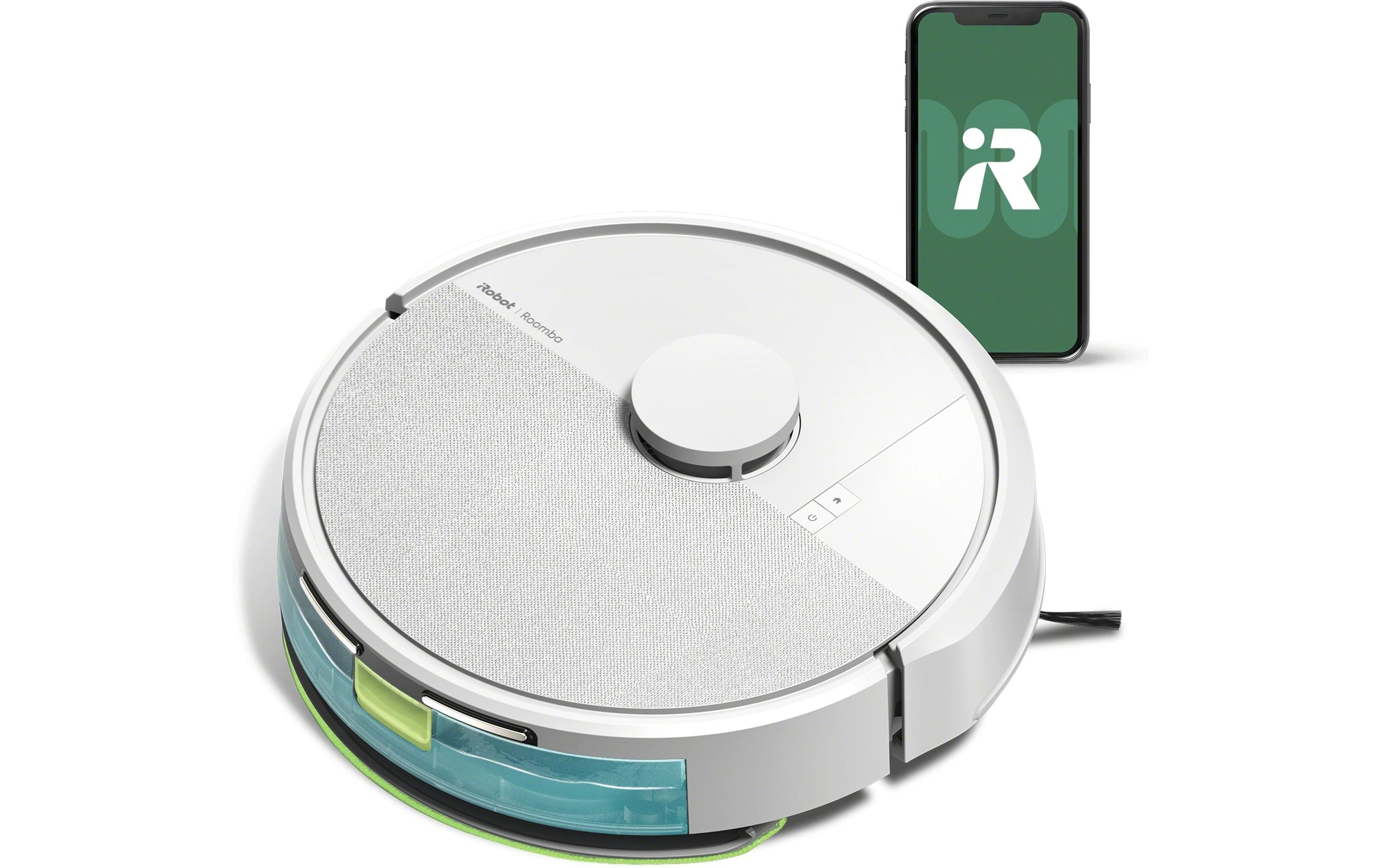Saug- und Wischroboter Roomba 105 Combo Weiss<br>Saug- und Reinigungsroboter