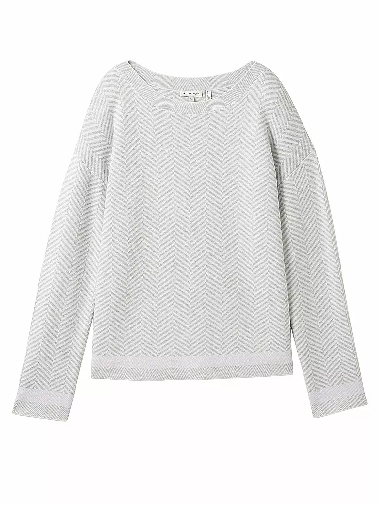 TOM TAILOR Pullover grau