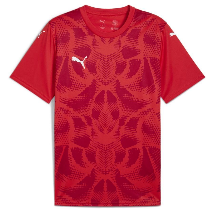PUMA Maillot teamULTIMATE - Rouge/Blanc