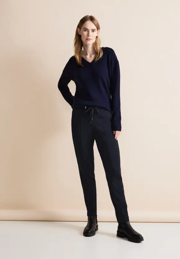 Joggpants Hose Loose Fit - deep blue