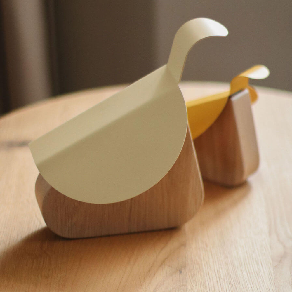 They & Me Birdies set geel