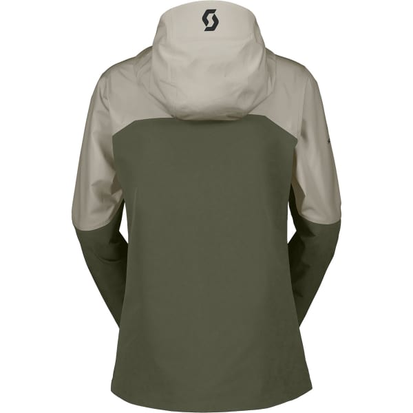 Veste de ski SCOTT EXPLORAIR SOFTSHELL W'S JACKET DUST WHITE/DOUGLAS GREEN