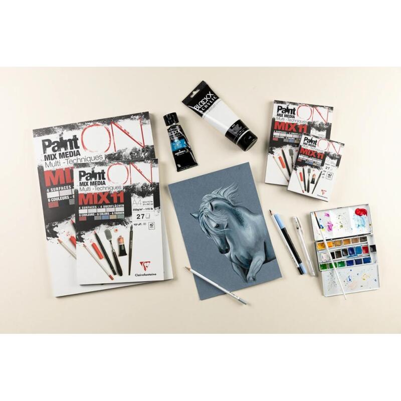 PaintON MIX11 bloc collé 27F A3 250g
