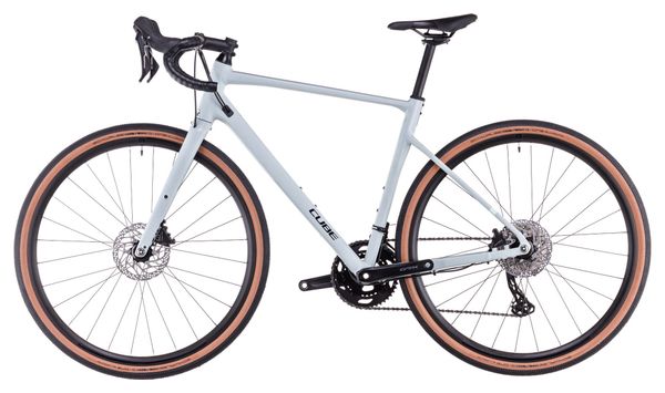 Vélo de Gravel Cube Nuroad Race Shimano GRX 12V 700 mm Gris Haze 2025