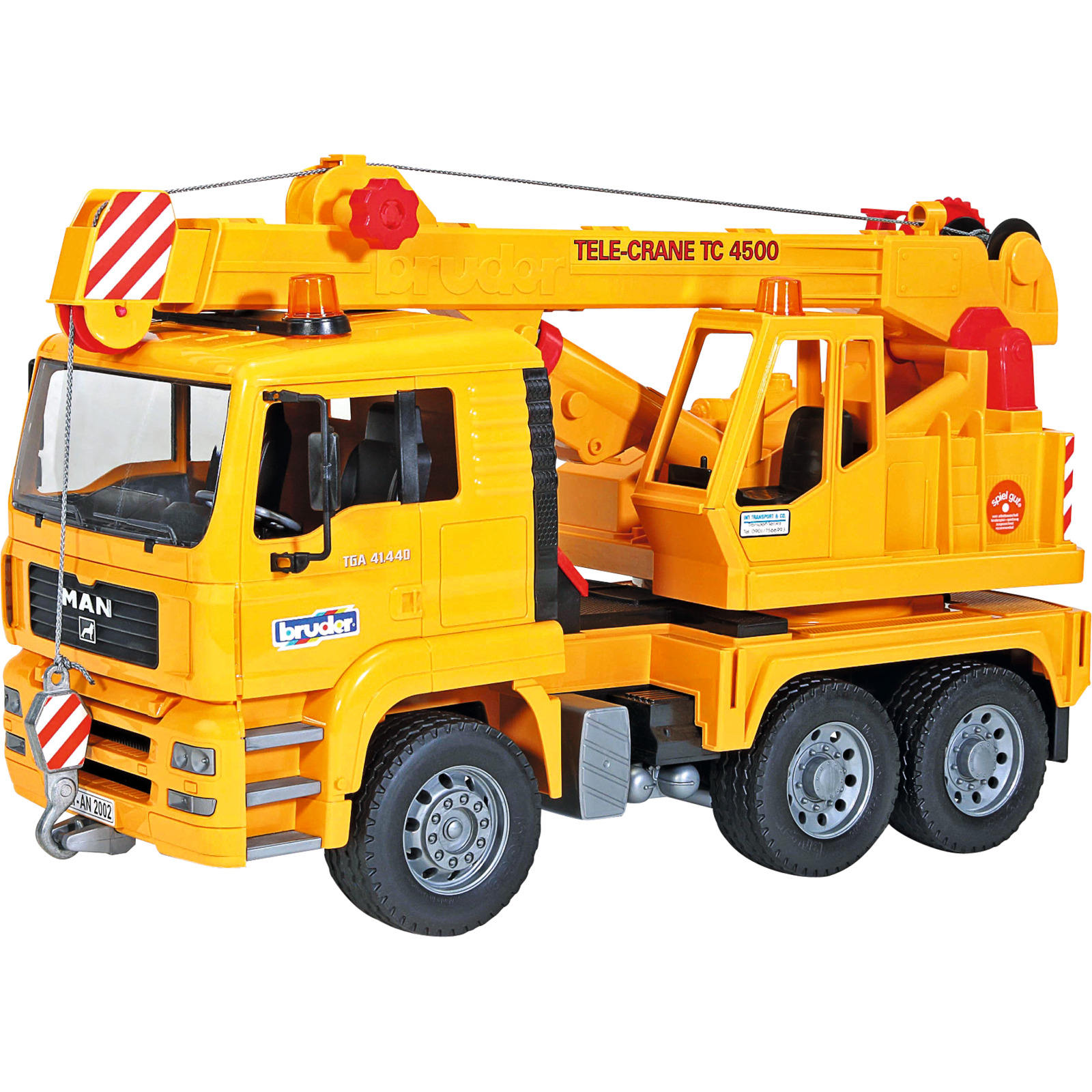 MAN TGA Kran LKW m. Baustellen Spielhelm