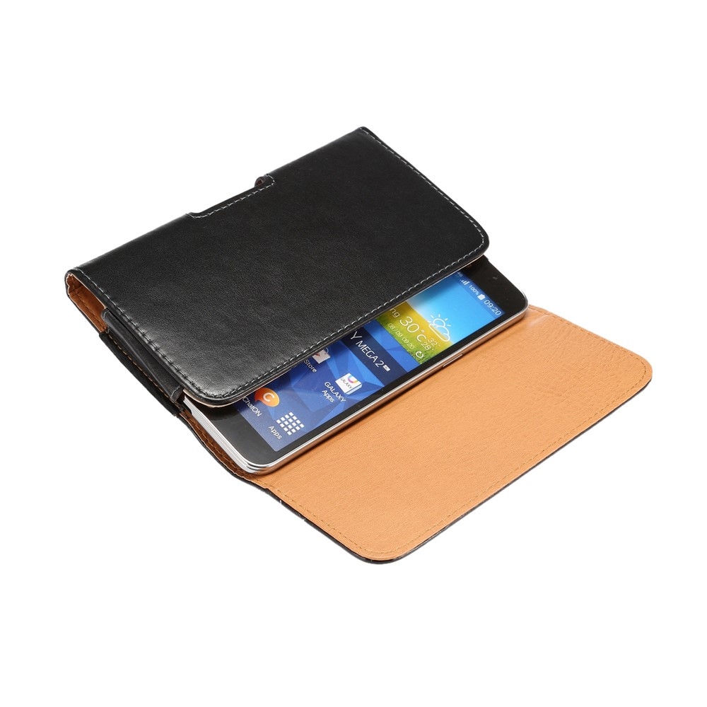Universal Leder Tasche mit 360° Gürtelclip Drehbar Horizontal & Vertikal (bis 7
