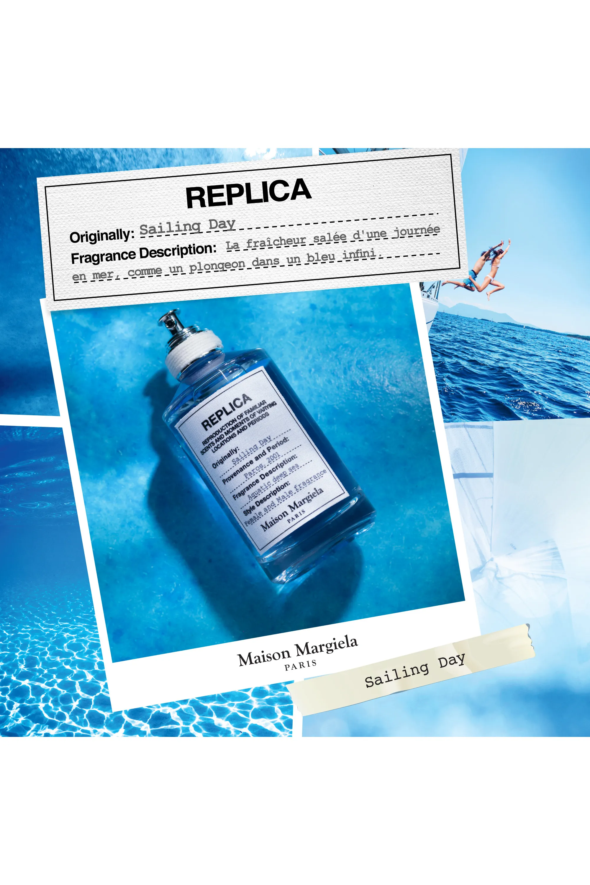 Maison Margiela REPLICA Sailing Day Eau De Toilette Boisé-100 ml