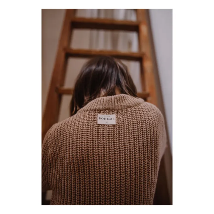 Studio Bohème Pull Coton Bio Bun | Beige