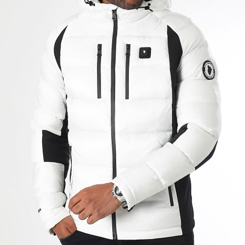 Doudoune Chauffante Capuche Avoriaz Blanc