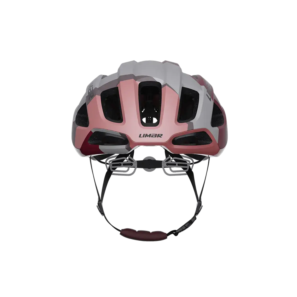 Limar AIR STRATOS 80's Race Fietshelm Mat Grijs/Donkerrood