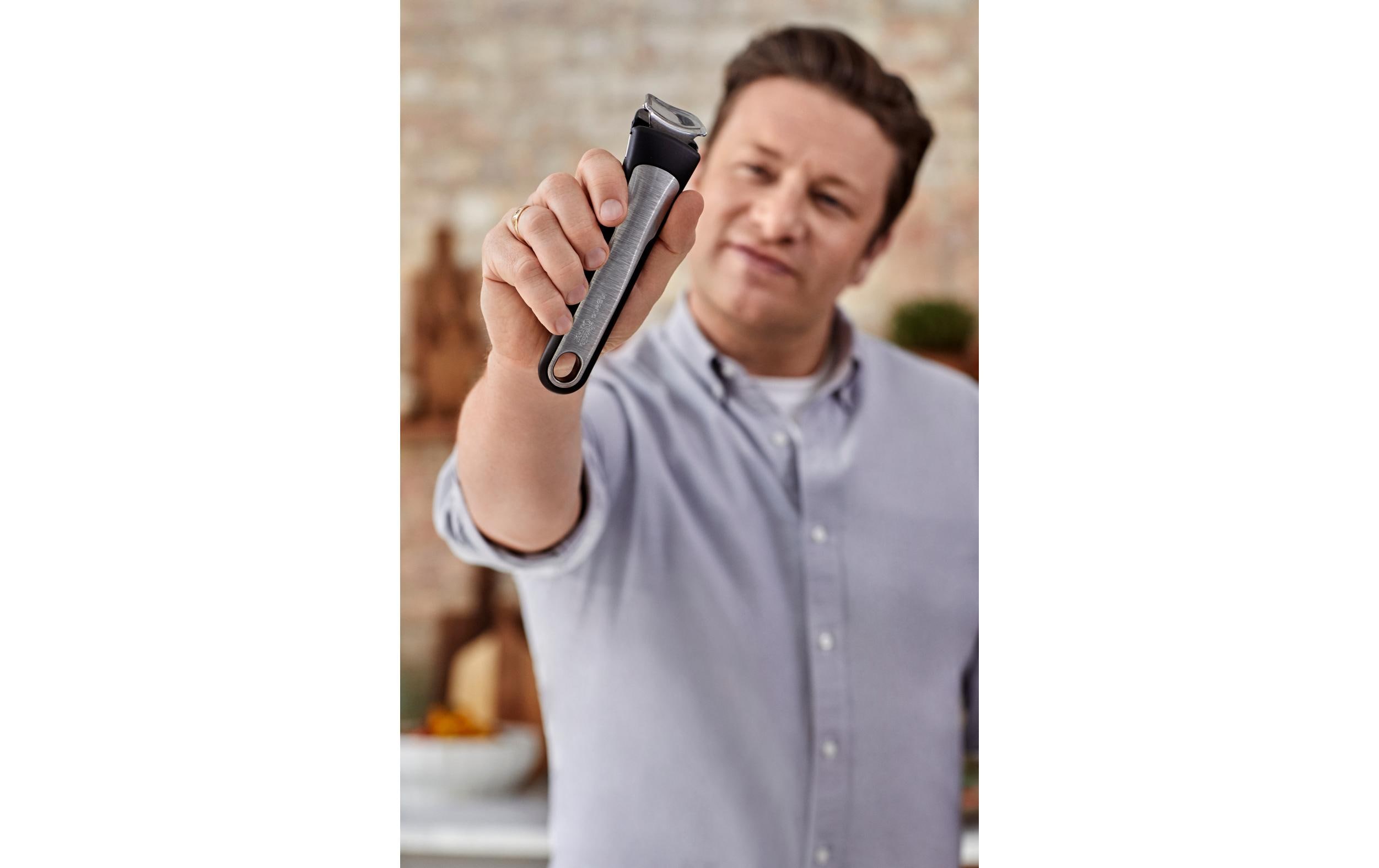 Pfannen-Set Jamie Oliver Ingenio On 3-teilig 24 cm/28 cm<br>Platzsparendes und vielseitiges Kochgeschirr