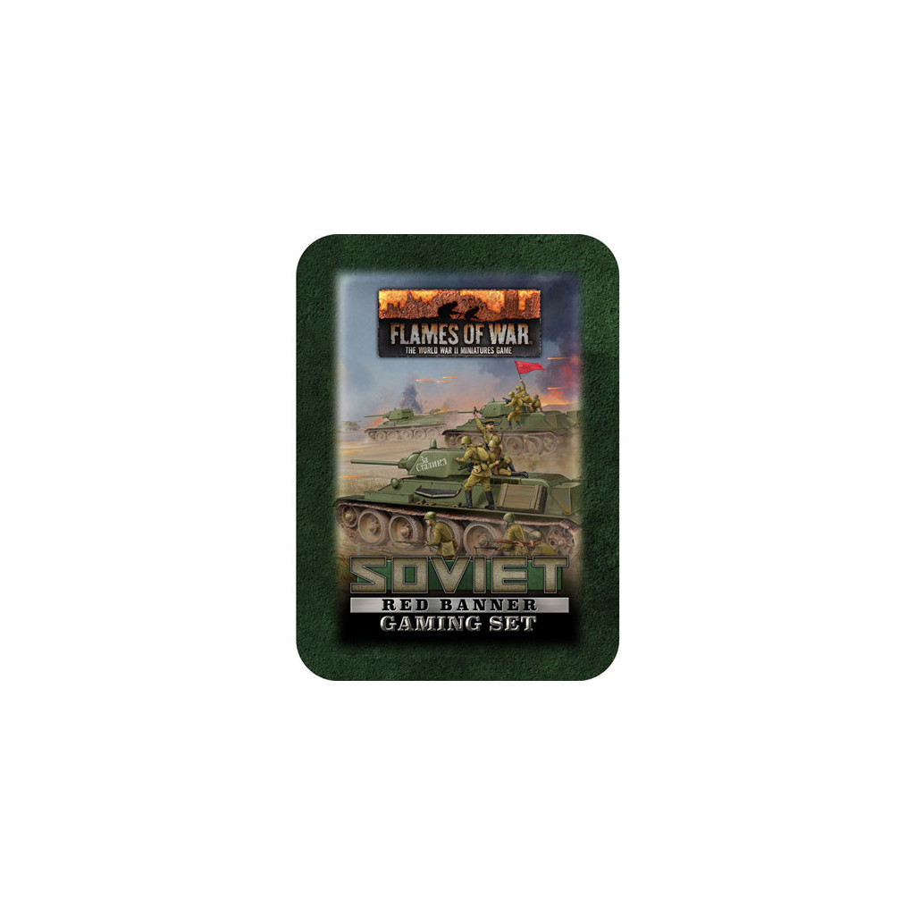 Flames of War - Soviet Red Banner Gaming Set