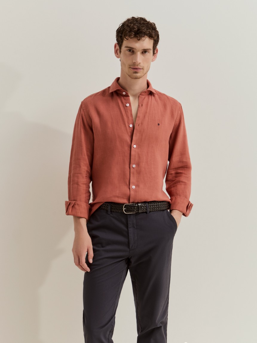 Calças chino regular fit