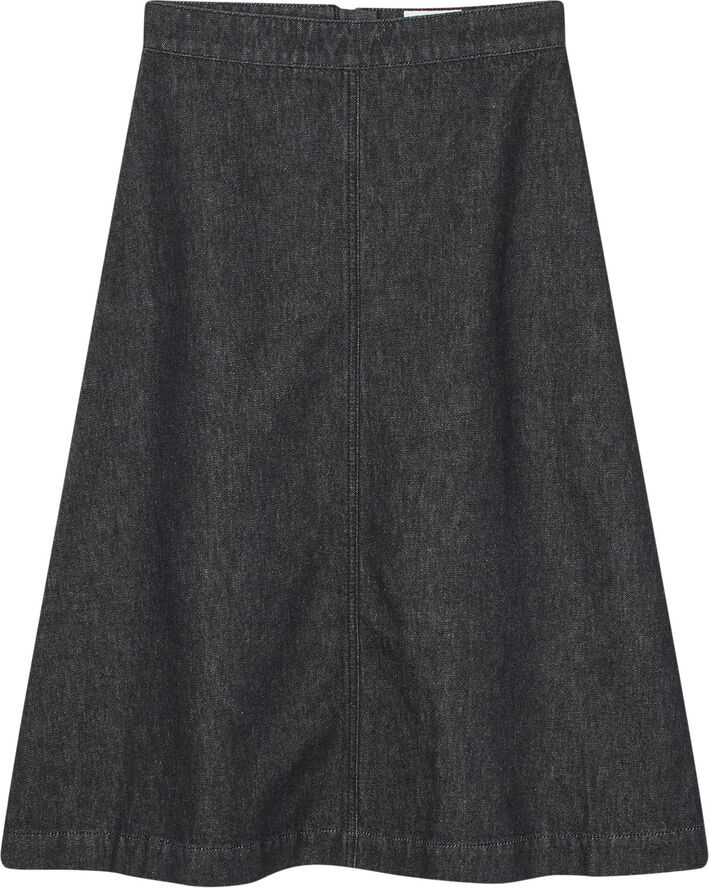 Mads Nørgaard - Copenhagen Dark Denim Stellar Skirt Sort