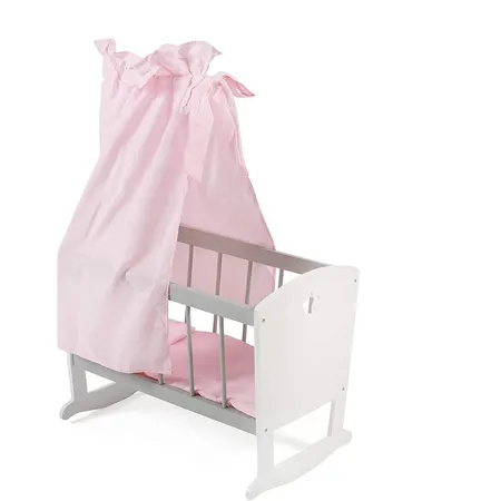 Bayer Chic Puppen-Wiege für Puppen bis ca. 46 cm grau
