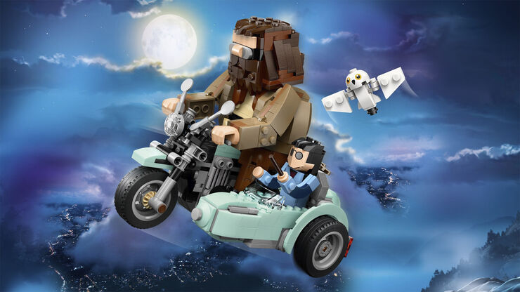 Lego Hagrid og Harrys motorcykeltur 76443