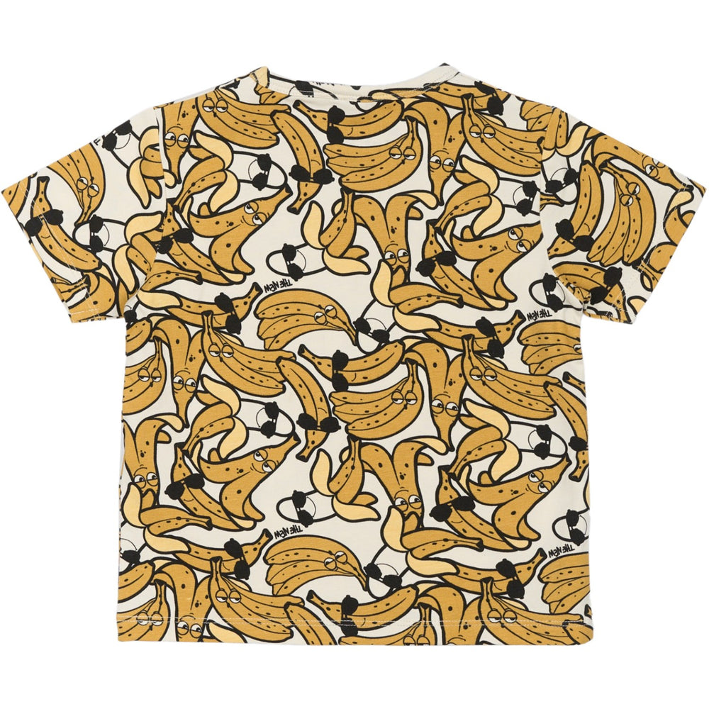 Køb THE NEW Siblings White Swan AOP Oscar T-Shirt