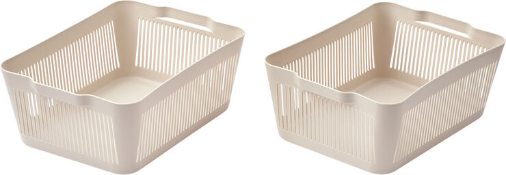 Liewood Makeeva Basket L 2-Pack Sandy